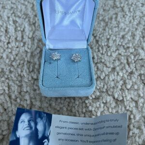 Piphany Silver Starburst Earrings